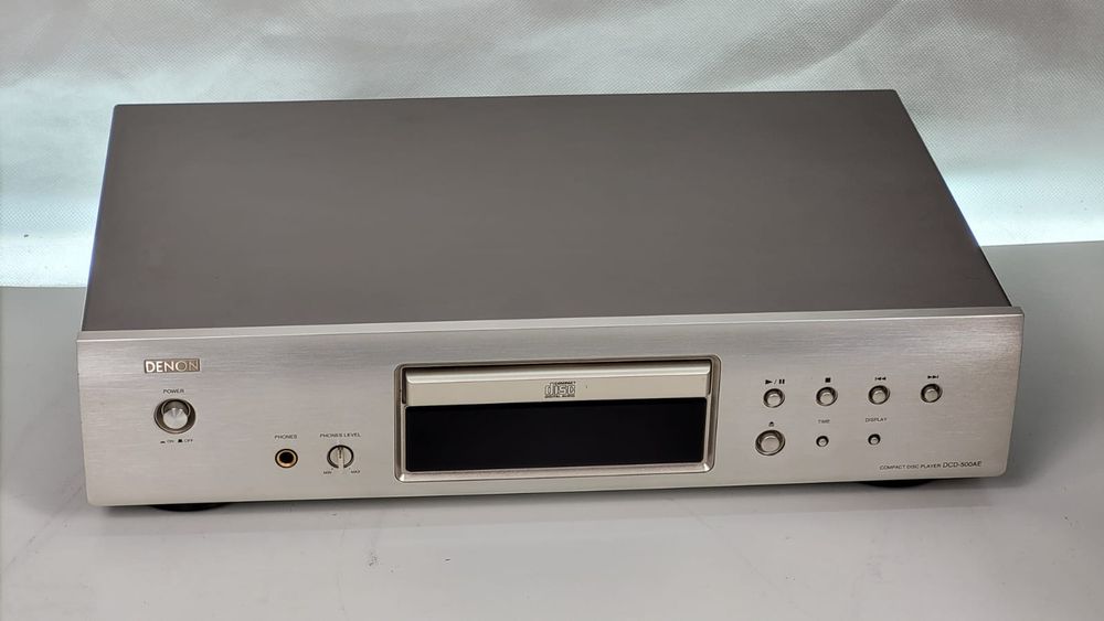 Denon DCD 500 AE Pilot odtwarzacz płyt CD szampański srebrny