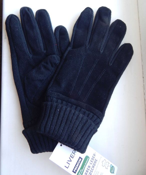 Перчатки Livergy демісезон ШКІРА Німеччина чоловічі НОВІ