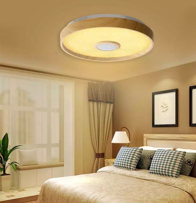 Wifi Google Home | Candeeiro LED + RGB + Bluetooth com coluna.