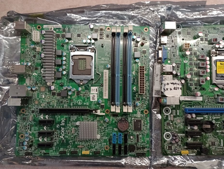 Материнські плати для ПК сокет 1155, 1156, AM2, AM3+ під DDR3 лот 15 шт.