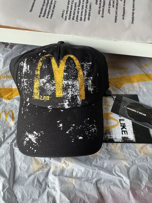Nowa czapka Mcdonald x Relab
