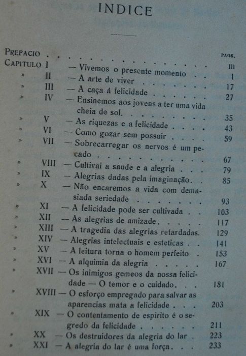 A Alegria de Viver de Orison Swett Marden - Ano Edição 1924