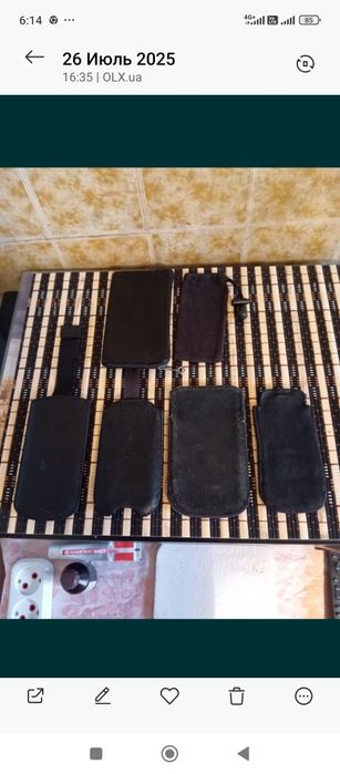 Чехлы к кнопочным мобильным телефонам.