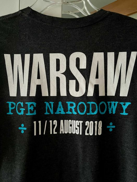 T-shirt z koncertu w Polsce. Ed Sheeran. Nowy.