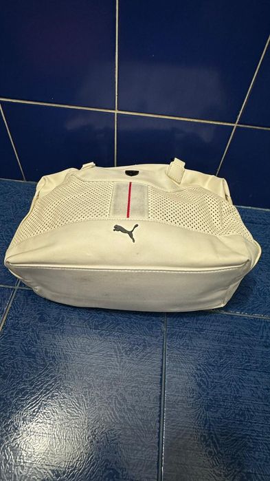 Сумка спорт біла Puma