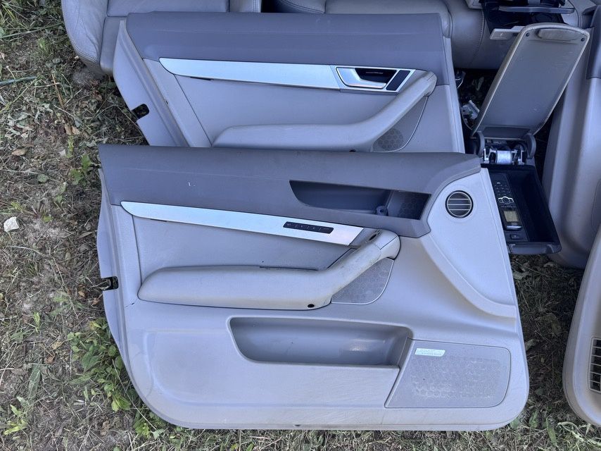 Салон Сидіння Шкіра AUDI A6C6 електро, пам'ять , підсвітка, підігрів