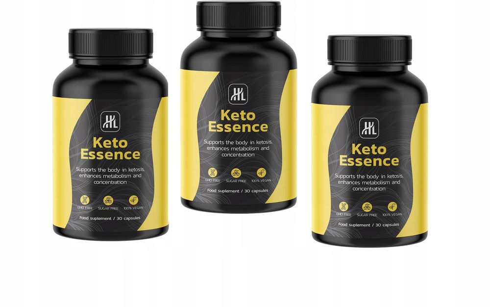 3x ketoessence - wsparcie dla ketozy, metabolizmu i koncentracji