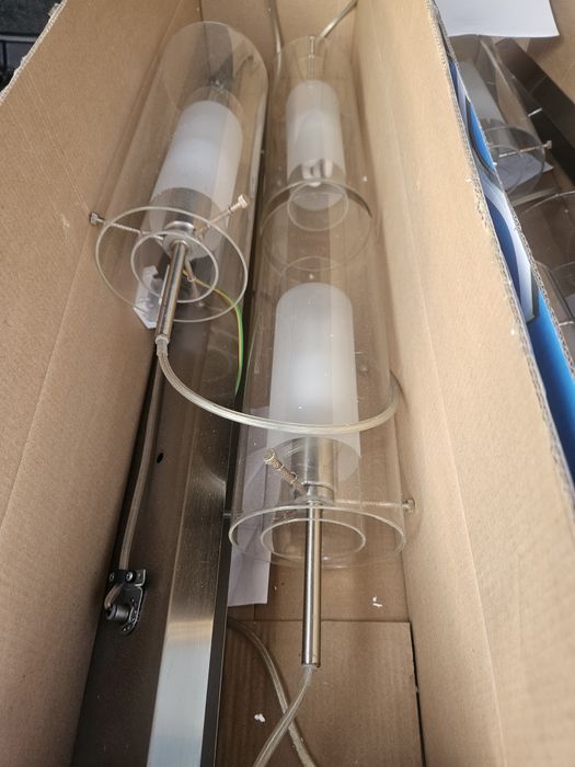 Candeeiro teto inox