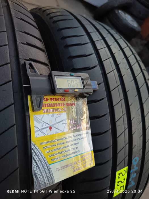 Opony letnie 245/50/19Michelin! Montaż/Wysyłka!
