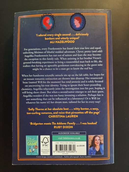 Livro "Angelika Frankenstein Makes Her Match"