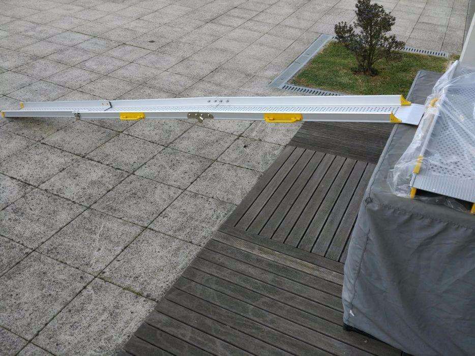 Rampas (par) mobilidade telescópicas alumínio vários modelos
