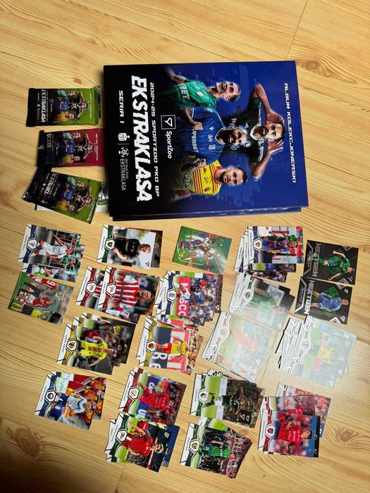 Album Sportzoo Ekstraklasa Seria 1 2024/2025 ponad 200 kart + dodatki