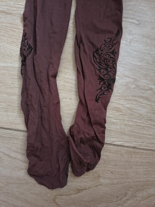 Rajstopy brązowe rozmiar S