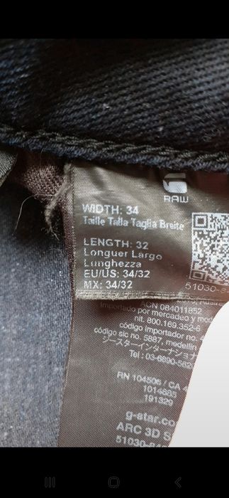 Jeans G -Star Raw meskie