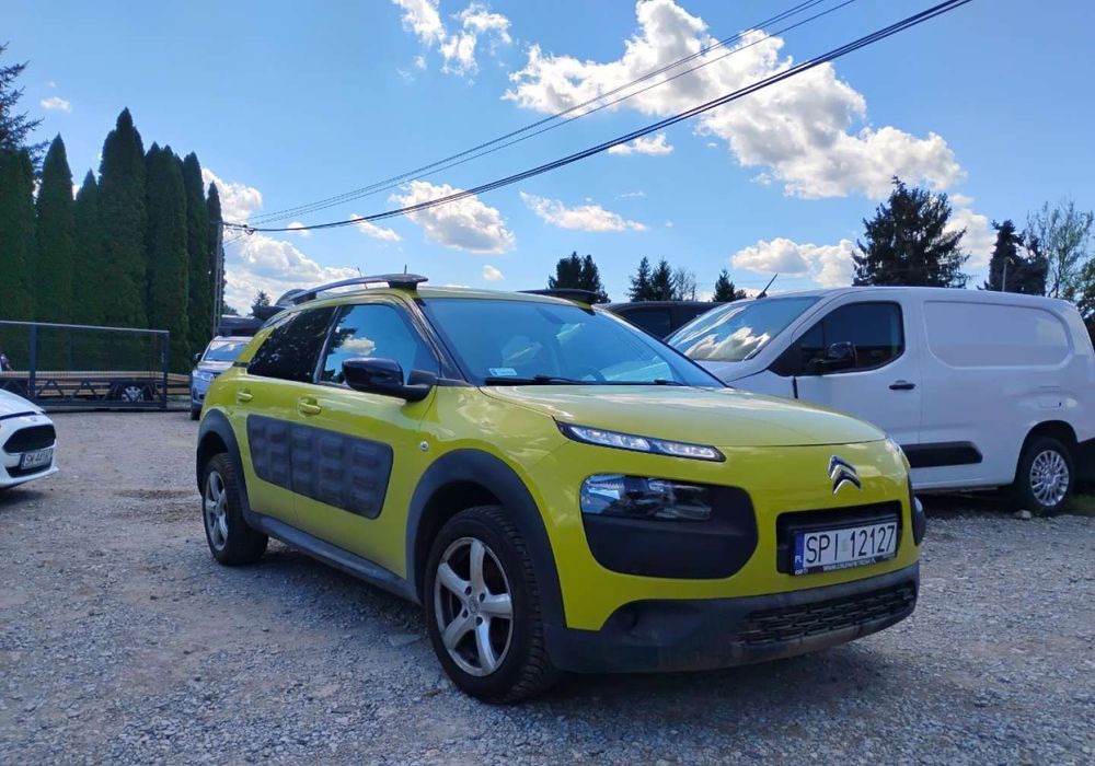 Citroën C4 Cactus 10/2015r, SALON POLSKA. Lekko uszkodzony lewy bok. Jeździ.