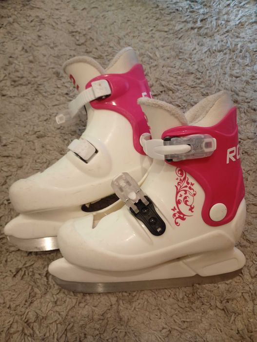 Łyżwy dziecięce dla dziewczynki