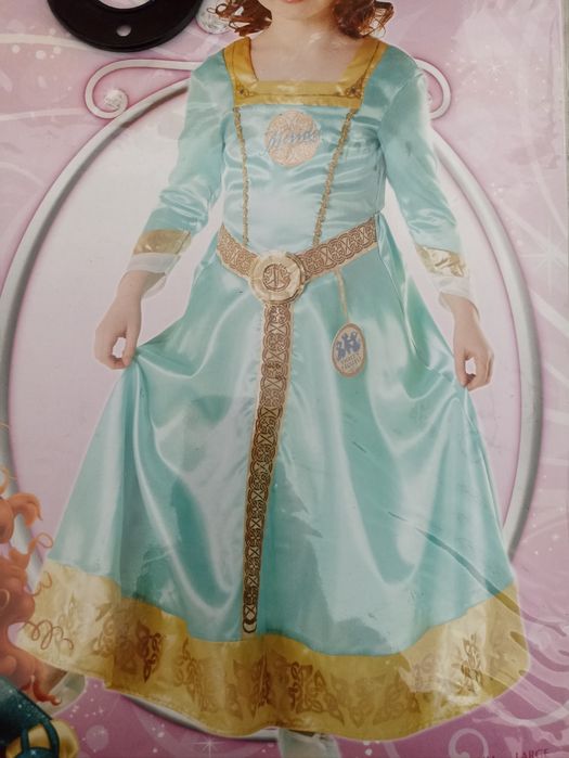 Sukienka przebranie strój Merida waleczna ksiezniczka