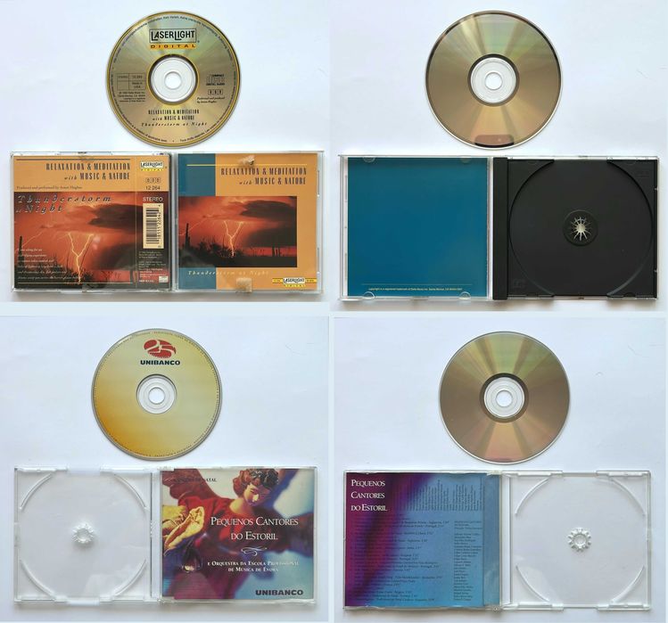 Coleção CDs Des'ree, Erykah Badu, Gardiner Monteverdi Choir, Little Buddha, Craig Chaquico, Relaxation & Meditation