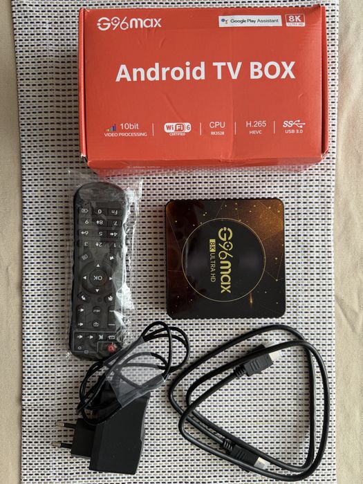 Smart TV приставка G96 Max RK3528 — 4/32 ГБ, Android 13