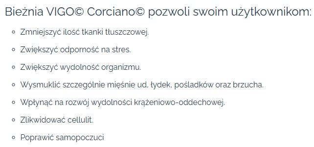 Bieżnia elektryczna  VIGO Eliton