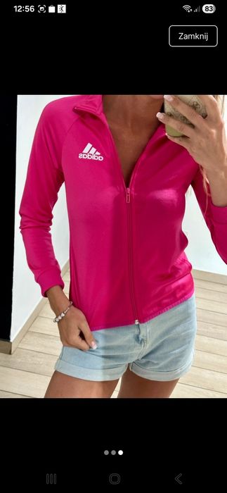 Bluza adidas roz xs