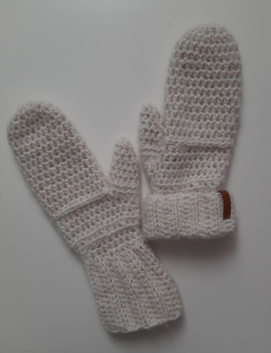 Rękawiczki z wełny 100% alpaka handmade Monalpi