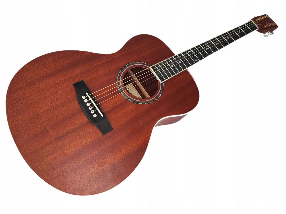 Harley Benton CG-45 NS nowa gitara akustyczna - lutniczo ustawiona!