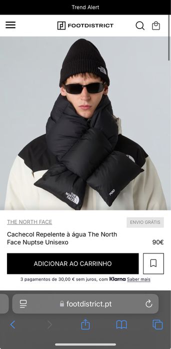 Cachecol North Face NUPTSE