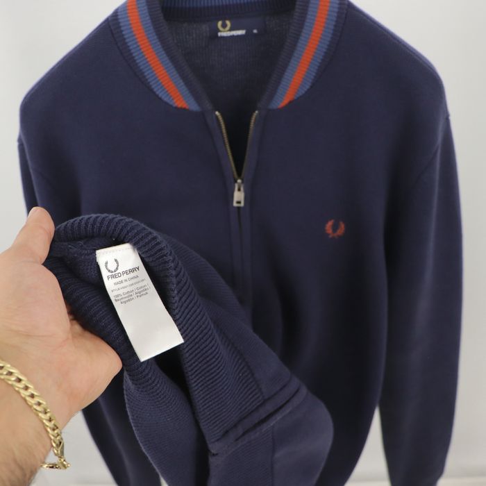 Чоловіча Кофта Бомбер Fred Perry