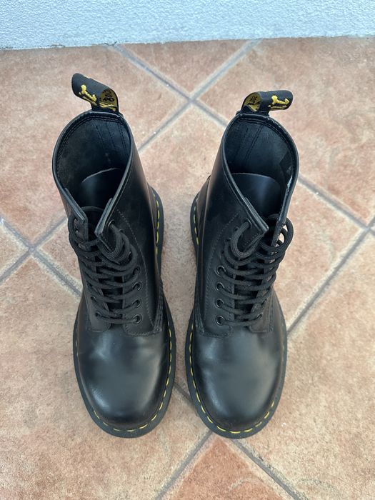 Dr. Martens 1460 Glany, rozmiar 39, Black Smooth, UNISEX