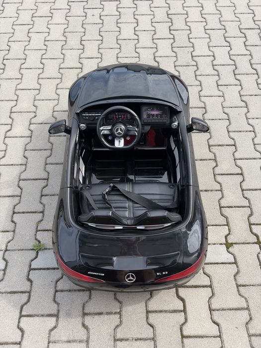 Auto Na Akumulator Mercedes AMG SL63 24V 7Ah Moc 400 Watt Pilot Skóra Czarny