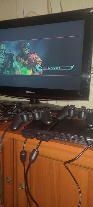 Приставка PS2 комплект