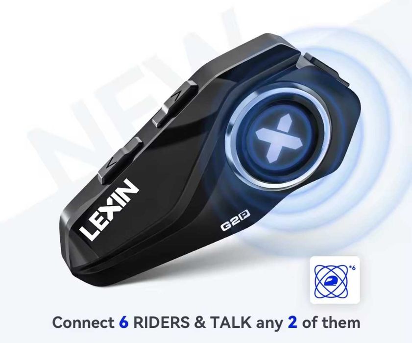 Intercomunicadores para capacete