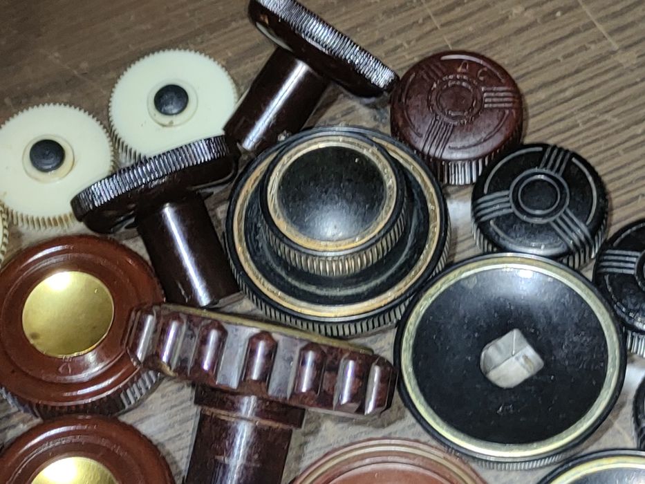 Ламповая радиола. Ручки