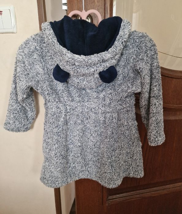 Теплющий махровий халат для дівчинки або хлопчика 2 - 4 рочки