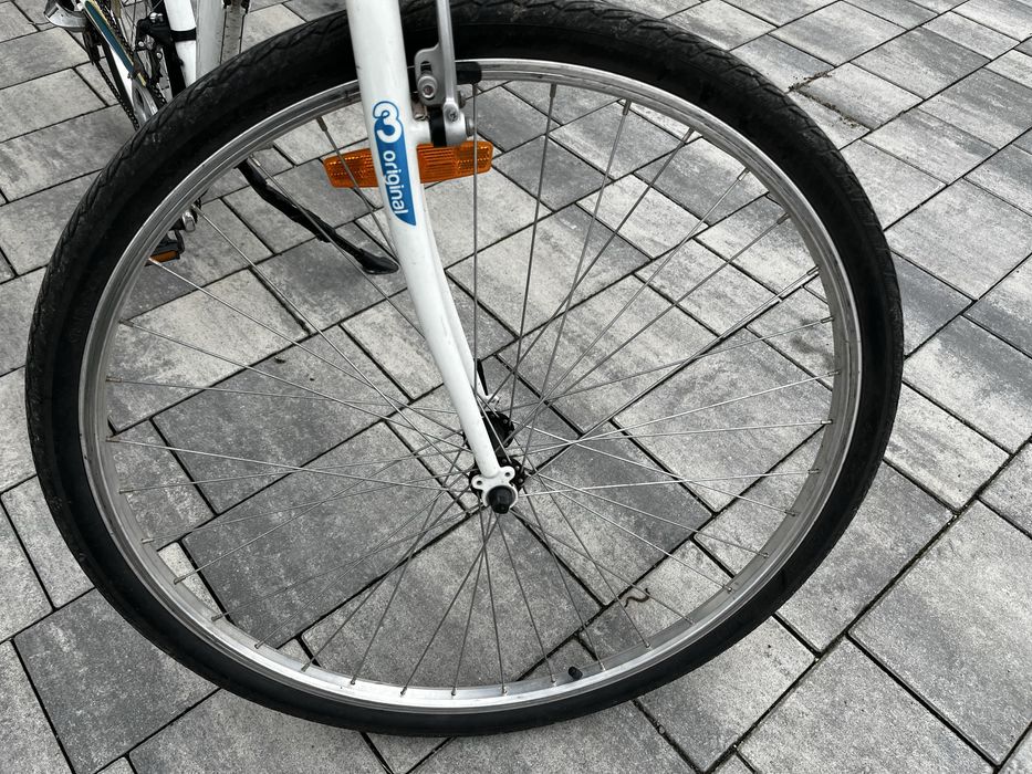 Rower miejski Btwin z przerzutkami Shimano