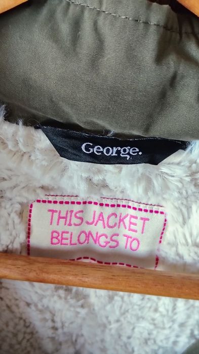 Парка ( куртка) зимова George для дівчинки на зріст 140-146 см