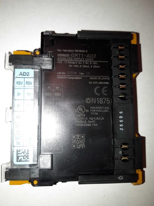 Центральний процесор OMRON SYSMAC CJ2H CPU65-EIP