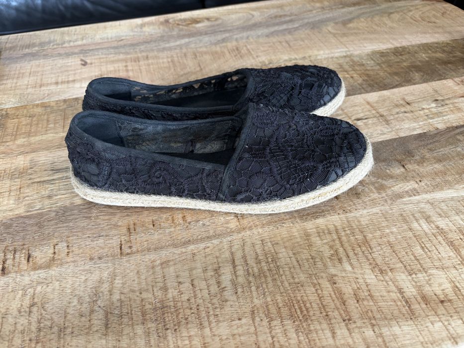Espadryle roz. 39 czarne