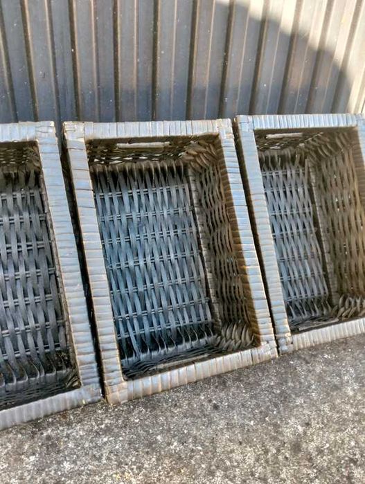 Conjunto 4 Cestos Retangulares – 35x20 cm