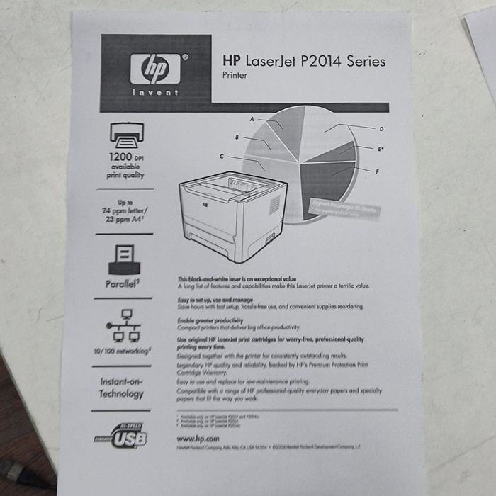 HP LaserJet P2015. Лазерний принтер . Ідеальний стан. Гарантія