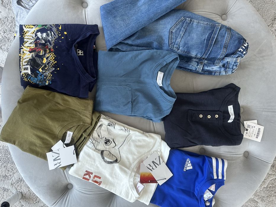 Koszulka krótki  bluzka długi rękaw zara Adidas Król Lew