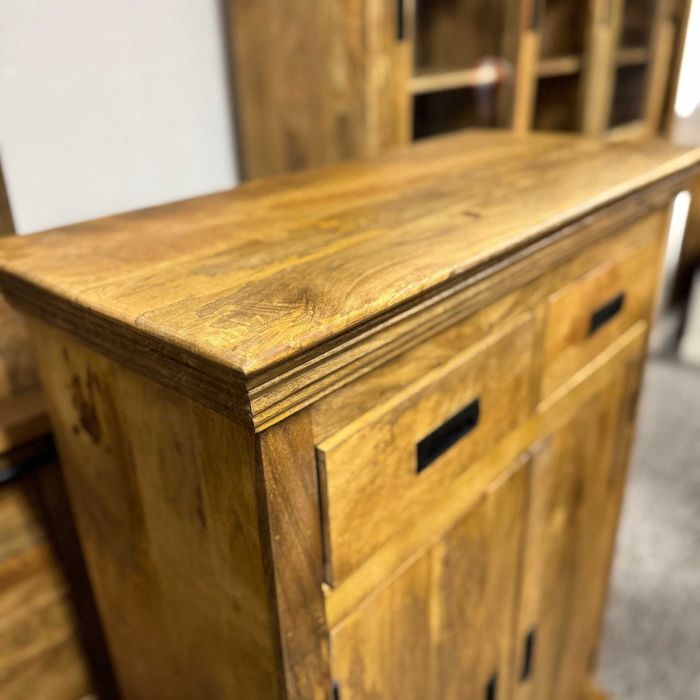 Wyjątkowa komoda egoztyczne drewno mango seria LOFT Nowa F-Vat