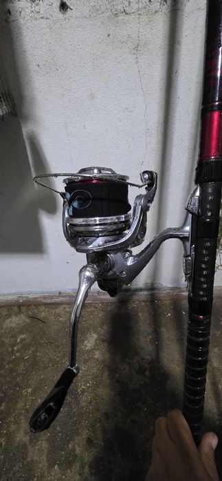 Vendo daiwa liberty surf 33 450 com carreto shimano ultrega 3500 xsd
