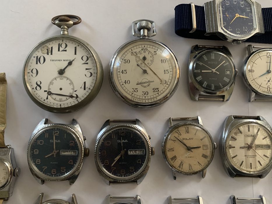 Часы наручные ссср разные