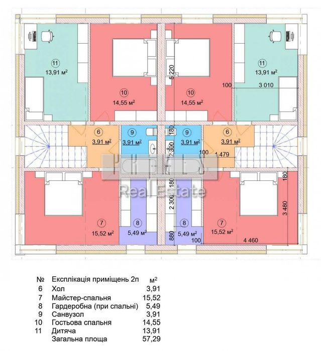 Продажа дуплекса без ремонта 125 квм Петропавловская Борщаговка
