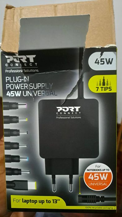 Carregador universal para computador portátil