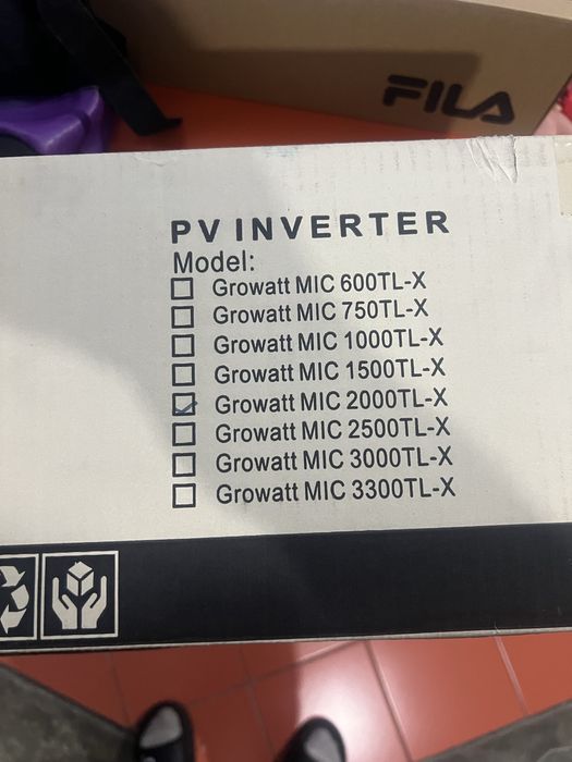 Inversor growatt 2000w