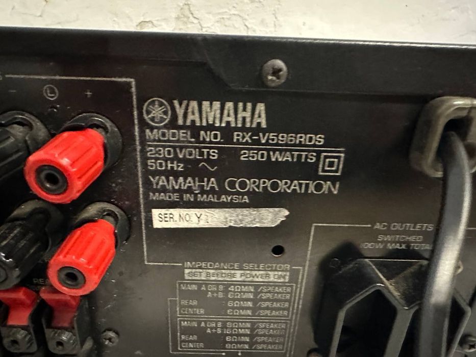 Amplituner AV Yamaha RX-V596 RDS | Dolby Digital | DTS | DSP 23 Programy | 5.1 | Made in Japan | Hi-Fi