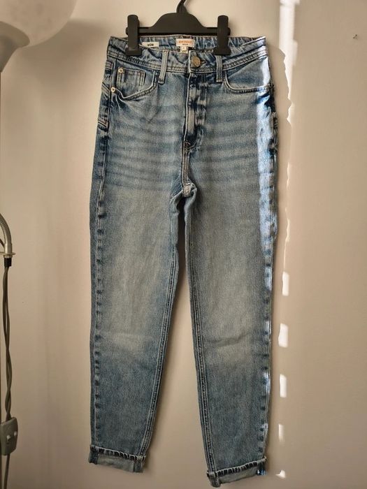 Jeansy damskie mom fit s 36